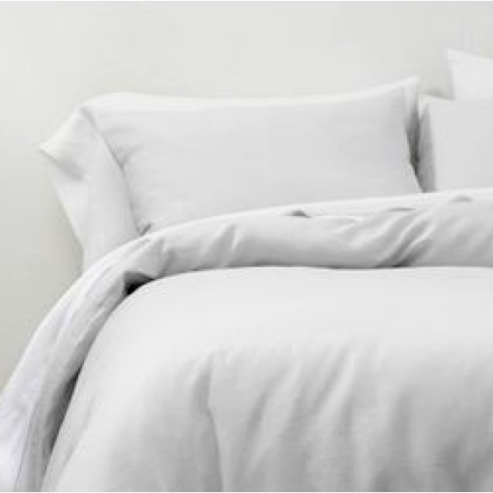 Casaluna Light Gray Cashmere Blend ONE Pillow Sham